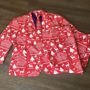 Men’s Christmas Business Suit